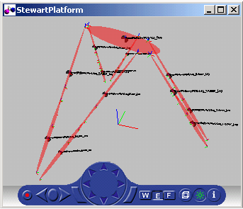 Top view VR image